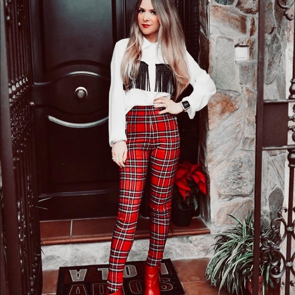 Zara Pants - Zara leggings with zipper bloggers favorite